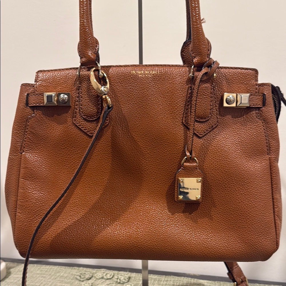 Henri bendel brown Leather crossbody - Picture 3 of 17